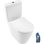 Villeroy&boch - wc  poser sans bride villeroy et boch avento avec abattant + nettoyant