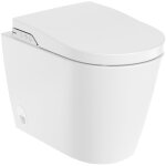 Wc intelligents sans rebord avec r�servoir in - wash� int�gr� inspira avec in - tank� roca