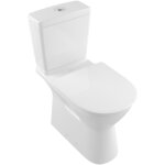 Villeroy&boch - o. novo, combipack wc � poser sans bride mod�le sur pied, c�ramique blanc