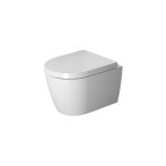 Wc suspendu me by starck compact rimless ti 370x480mm glaage hyginique blanc