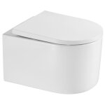 Swiss aqua technologies - wc suspendu sans bride et fixations invisibles, abattant frein de chute (sat72010rre ...