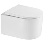 Swiss aqua technologies - wc suspendu sans bride tornado quiet et fixations invisibles, abattant frein ...