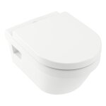 Villeroy&boch - wc suspendu sans bride villeroy et boch architectura + abattant + gel wc