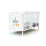 Webaby - lit b�b� en bois 60x120 cm alba
