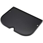 Plancha en fonte pour barbecue lumin