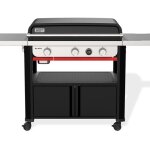Weber - plancha � gaz premium slate gpd 76cm sur chariot