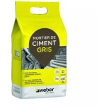 Weber saint gobain - ciment gris pour r�paration et travaux rapides de ma�onnerie, mortier, 5kg, weber ...