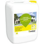 Weber saint gobain - nettoyant façades contres les pollutions végétales 20l, weber végétal stop , traitement ... Weber saint gobain - nettoyant façades contres les pollutions végétales 20l, weber végétal stop , traitement ...