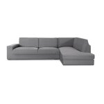 Webmarketpoint - housse de canapé d'angle droit jaz gris 350 - 500 Webmarketpoint - housse de canapé d'angle droit jaz gris 350 - 500