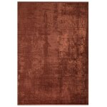 Webmarketpoint - tapis antid�rapant vintage bambou orange tabac 160x230