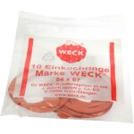 Weck - joint en caoutchouc 54 / 67 10 pièces de caoutchoucs pour bocal de conservation bocaux de conservation ... Weck - joint en caoutchouc 54 / 67 10 pièces de caoutchoucs pour bocal de conservation bocaux de conservation ...