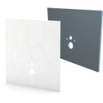 Kit habillage + finition bti - support wedi i - board pure blanc