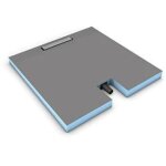 Receveur à carreler fundo plano linea avec barrette courte 120 x 90 cm - wedi Receveur à carreler fundo plano linea avec barrette courte 120 x 90 cm - wedi
