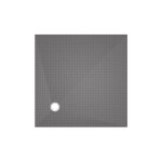 Wedi - receveur de douche � carreler 90 x 90 fundo primo carr� �coulement excentr�