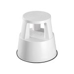 Wedo - tabouret marchepied mobile plastique blanc