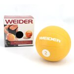 Medecine ball 2 kg ballon dentrainement musculation weider