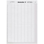 Weidmuller - weidmller 1695721044 - 1 lm write on 23x55 ws etiquette lasermark 12. 7 x 23 mm couleur ...