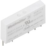 Weidmuller - weidm�ller rss113024f relais enfichable 24 v / dc 6 a 1 inverseur (rt) 18 pc(s) r398861