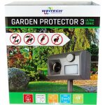 Weitech - garden protector 3 rpulsif jardin anti chien chat renard lapin fouine ultrasons wk0055