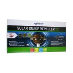 Weitech - solar snake repeller rpulsif solaire anti serpents lzars jardin repousse serpent