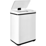 Wellhome - poubelle intelligente sans pieds avec ouverture automatique ou contact manuel, 40 l, hauteur ...