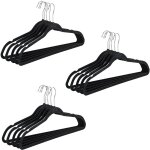 Cintres wenko noirs en velours 15er set antidérapants extra fins gain de place en plastique pour chemises ... Cintres wenko noirs en velours 15er set antidérapants extra fins gain de place en plastique pour chemises ...