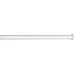 Tringle rideau de douche télescopique, barre de douche extensible, fixation sans perçage par torsion, ... Tringle rideau de douche télescopique, barre de douche extensible, fixation sans perçage par torsion, ...