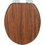 Wenko - abattant wc chestnut marron