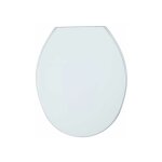 Abattant wc aurora, abattant wc avec fixation plastique ajustable, lunette wc rsistante et facile  ...