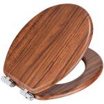 Wenko - abattant wc chestnut marron Wenko - abattant wc chestnut marron