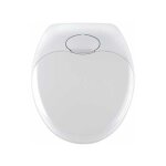 Wenko - abattant wc 2 en 1 family avec rducteur enfant intgr frein de chute, installation facile , ...