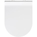 Wenko - abattant wc premium habos avec frein de chute clipsable avec fixation inox, installation facile, ...