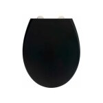 Abattant wc noir mat wenko ikaria duroplast avec absenkautomatik antibactérien soft touch design inox ... Abattant wc noir mat wenko ikaria duroplast avec absenkautomatik antibactérien soft touch design inox ...