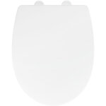 Abattant wc avec frein de chute tavola wenko abattant wc clipsable avec fixation inox technologie 'fix ...