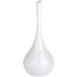 Brosse wc flakon wenko porte brosse ferm�, t�te de brosse rempla�able � fibres r�sistantes et flexibles, ...