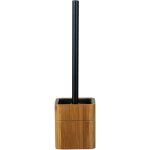 Brosse wc  poser serro wenko tte remplaable, rservoir amovible avec couvercle, manche en acier inox, ...