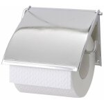 Porte papier toilette mural cover, d�rouleur papier toilette mural, acier, 13, 5x12x2, 5 cm, chrom� - ...
