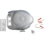 Corde à linge wenko jumbo 15 m gris rétractable jusqu'à 10 kg étendoir mural séchoir extensible avec ... Corde à linge wenko jumbo 15 m gris rétractable jusqu'à 10 kg étendoir mural séchoir extensible avec ...