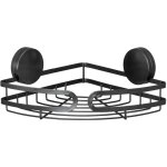 Etagre d'angle salle de bain, pavia, noir - wenko