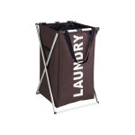Panier  linge uno marron 52 l wenko