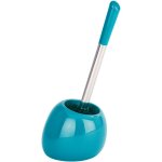 Porte brosse wc polaris, brosse wc noir, brosse wc remplaable, cramique, 19x34, 6x14, 6 cm, bleu turquoise ...