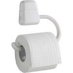Porte papier toilette mural, d�rouleur papier toilette pure, plastique, 17, 5x15, 5x3 cm, blanc - wenko ...