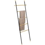 Wenko - porte - serviettes, �chelle avec barreaux en bambou, loft
