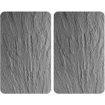 Protection de plaques cuisson  ardoise  wenko, lot de 2, couvre plaque universel, rsistant aux chocs, ...