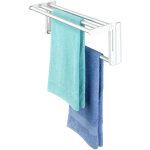 S�choir radiateur extensible wenko etendoir t�lescopique 58 � 108cm pour salle de bain ou balcon, longueur ...