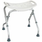 Secura tabouret de salle de bain rglable, blanc wenko