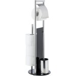 Combiné wc ravina 3en1 wenko brosse wc et dérouleur papier toilette, range pq jusqu'à 3 rouleaux, acier ... Combiné wc ravina 3en1 wenko brosse wc et dérouleur papier toilette, range pq jusqu'à 3 rouleaux, acier ...