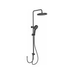 Colonne de douche pluie softwater wenko, 3 jets, pommeau douche ciel pluie 26cm, douchette 13cm, flexible ...