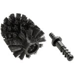 Tête de brosse wc noire de rechange pour porte - brosse wc, avec adaptateur, polypropylène, ø 8 cm, noir ... Tête de brosse wc noire de rechange pour porte - brosse wc, avec adaptateur, polypropylène, ø 8 cm, noir ...