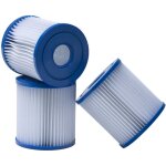 Lot de 3 cartouches filtres piscine pour �purateur � cartouche mod�le h